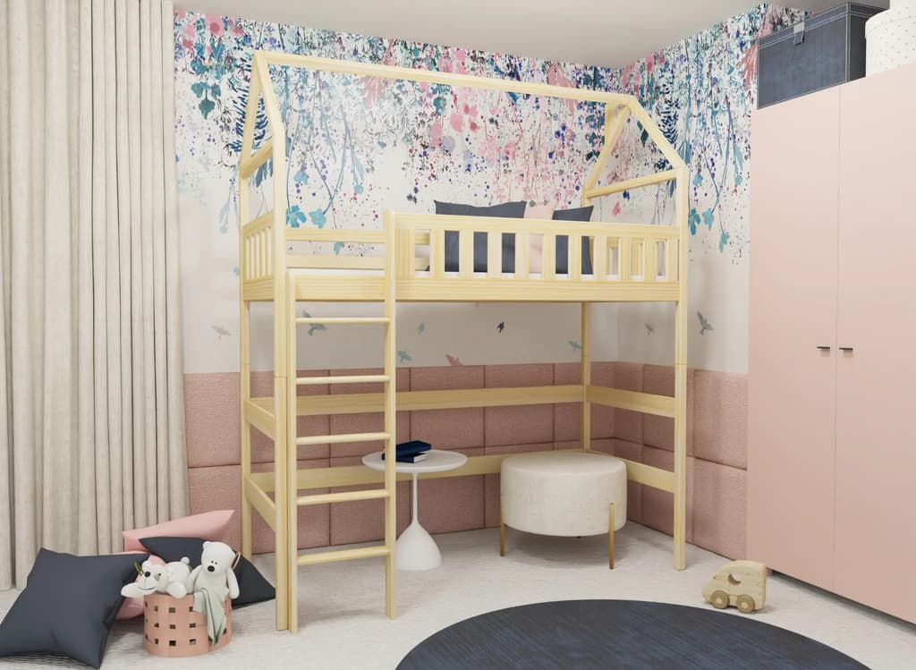 Otylia Wooden Loft Bed - Image 10