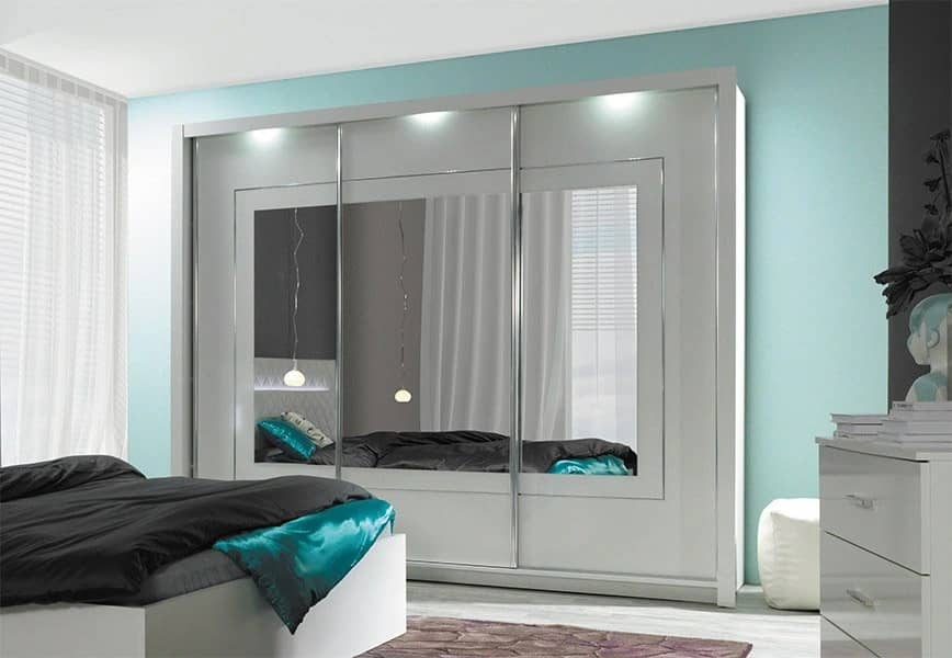 Panarea 11 Sliding Door Wardrobe 208cm - Image 4