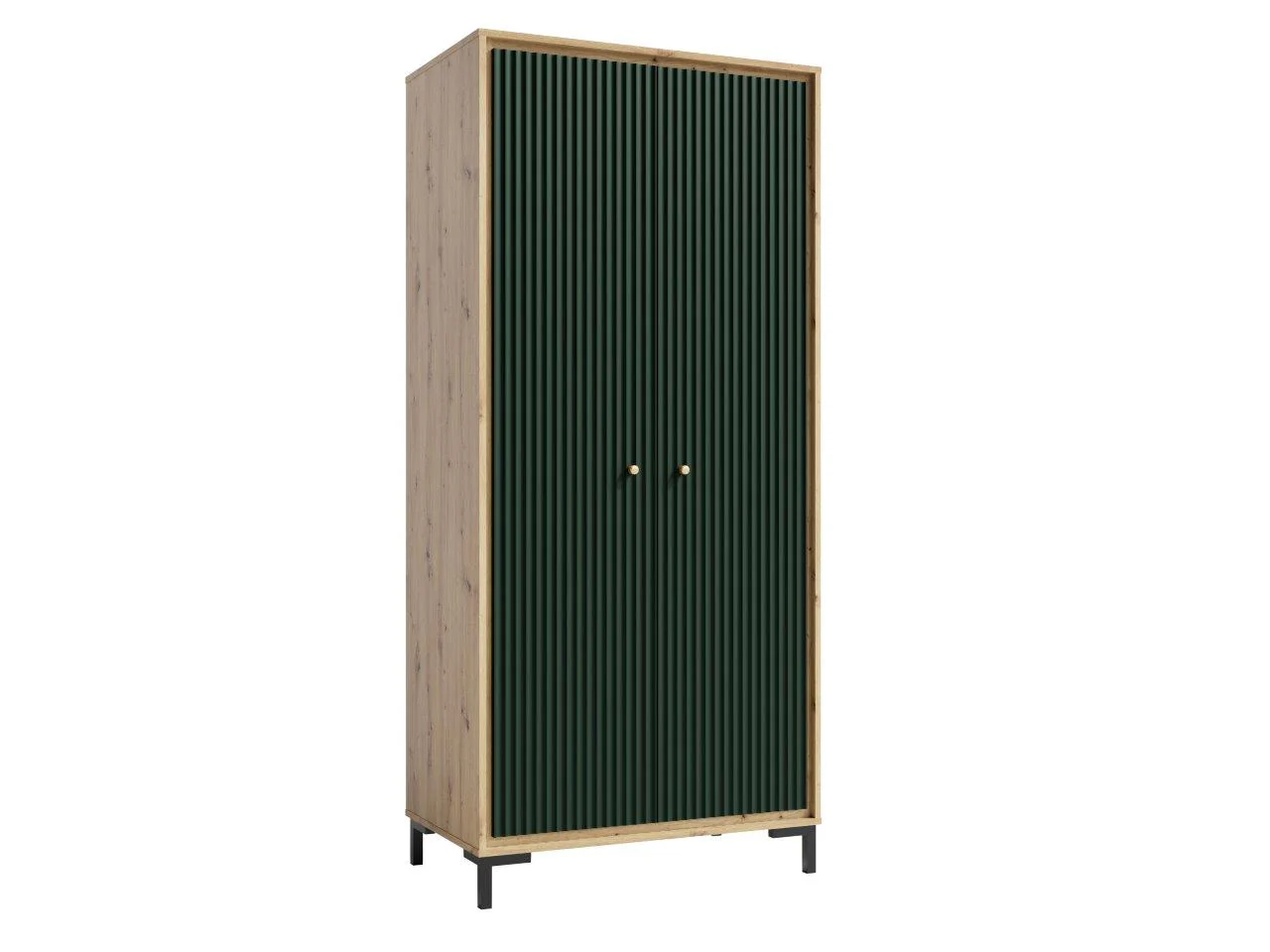 Parii Hinged Door Wardrobe 89cm - Image 3