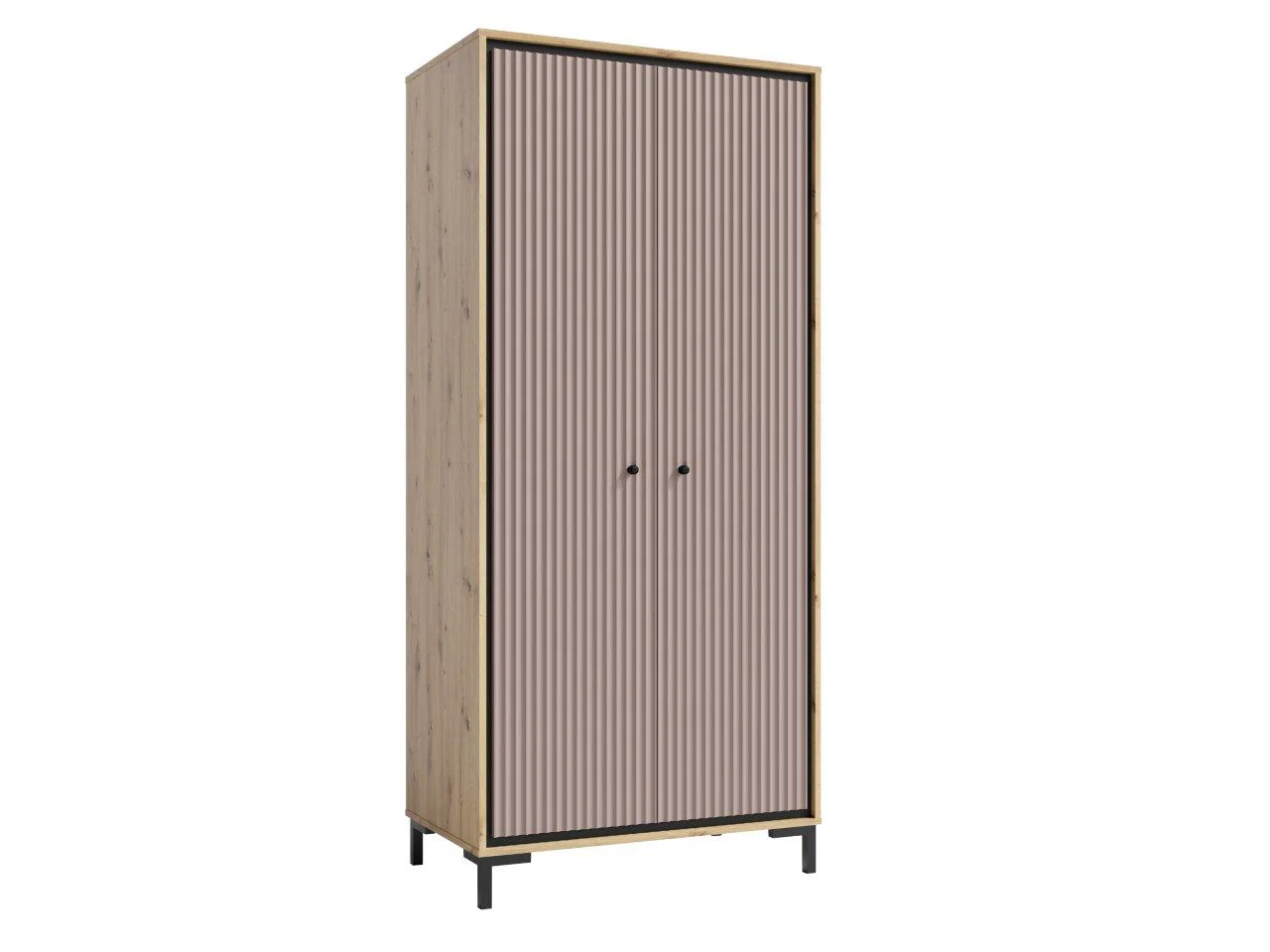 Parii Hinged Door Wardrobe 89cm - Image 7