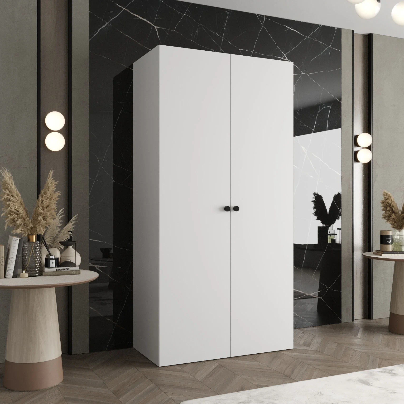 Parma I Hinged Door Wardrobe 100cm - Image 8