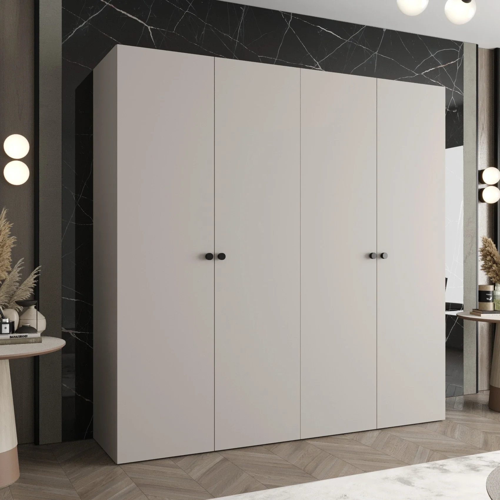 Parma I Hinged Door Wardrobe 200cm - Image 3