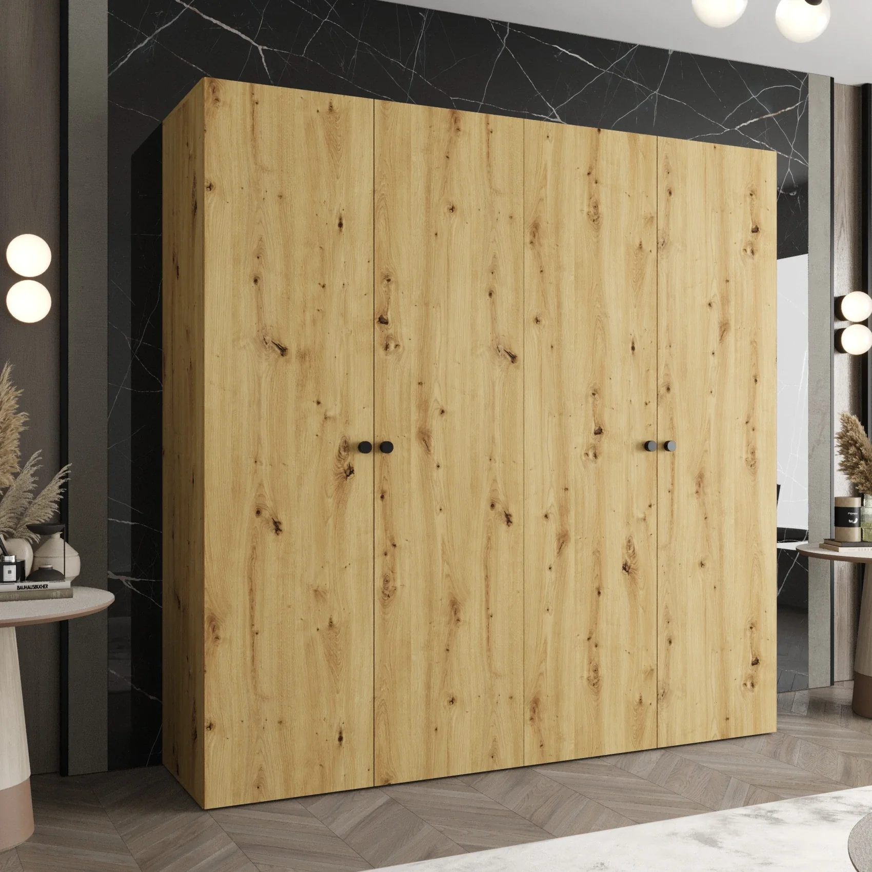 Parma I Hinged Door Wardrobe 200cm - Image 8