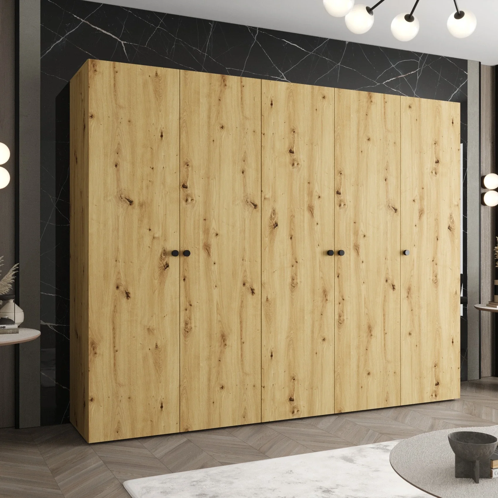 Parma I Hinged Door Wardrobe 250cm - Image 8