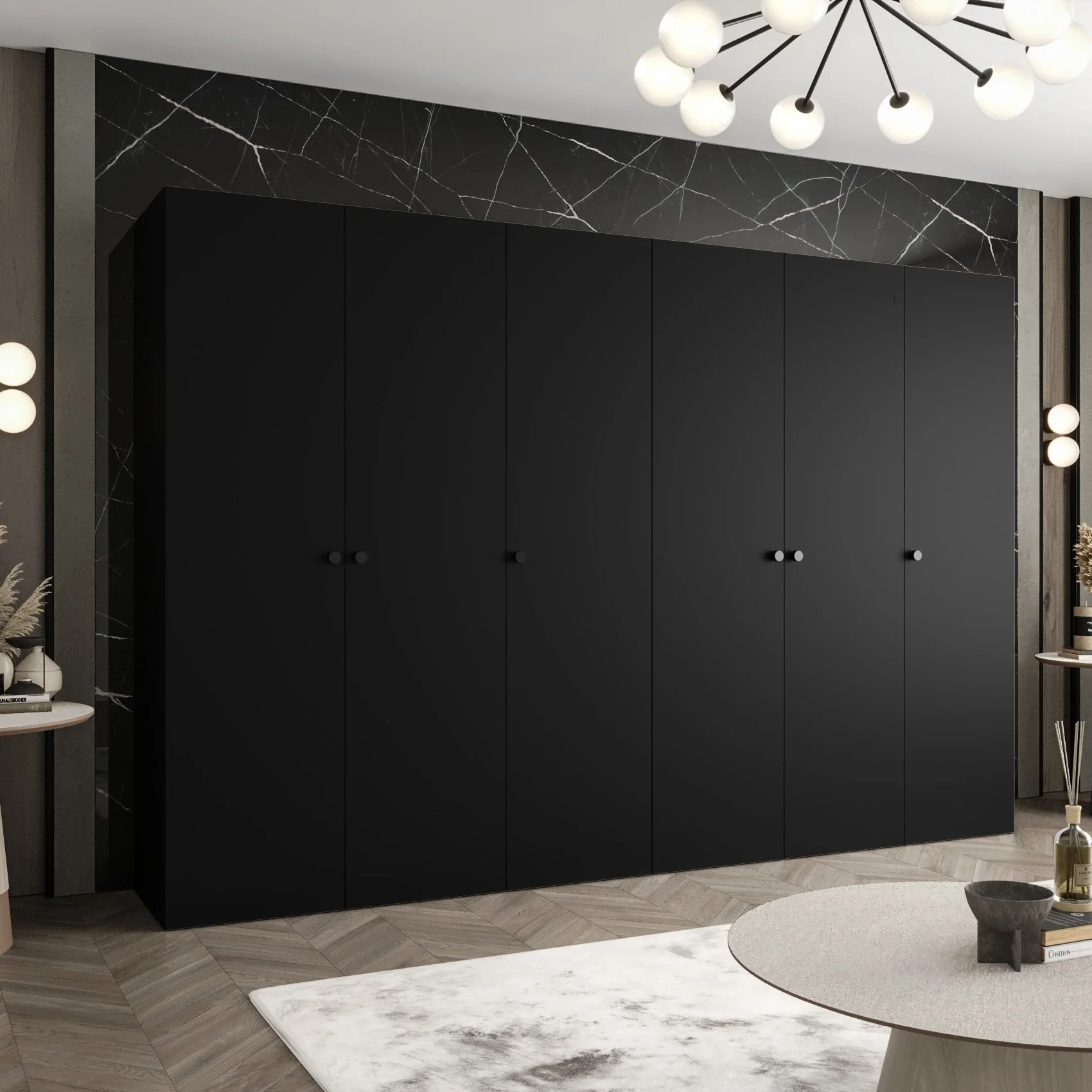 Parma I Hinged Door Wardrobe 300cm - Image 10