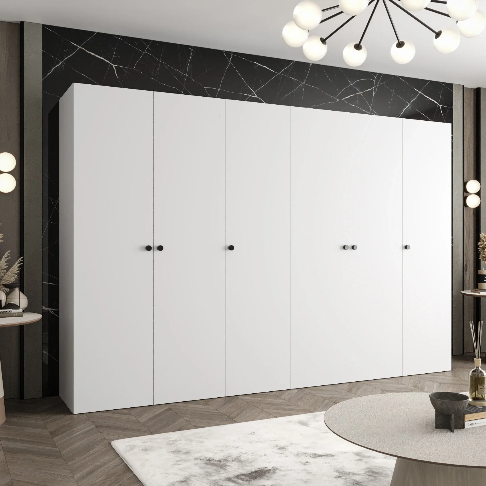 Parma I Hinged Door Wardrobe 300cm - Image 8