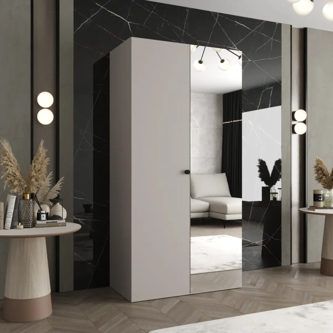 Parma II Hinged Door Wardrobe 100cm - Image 3