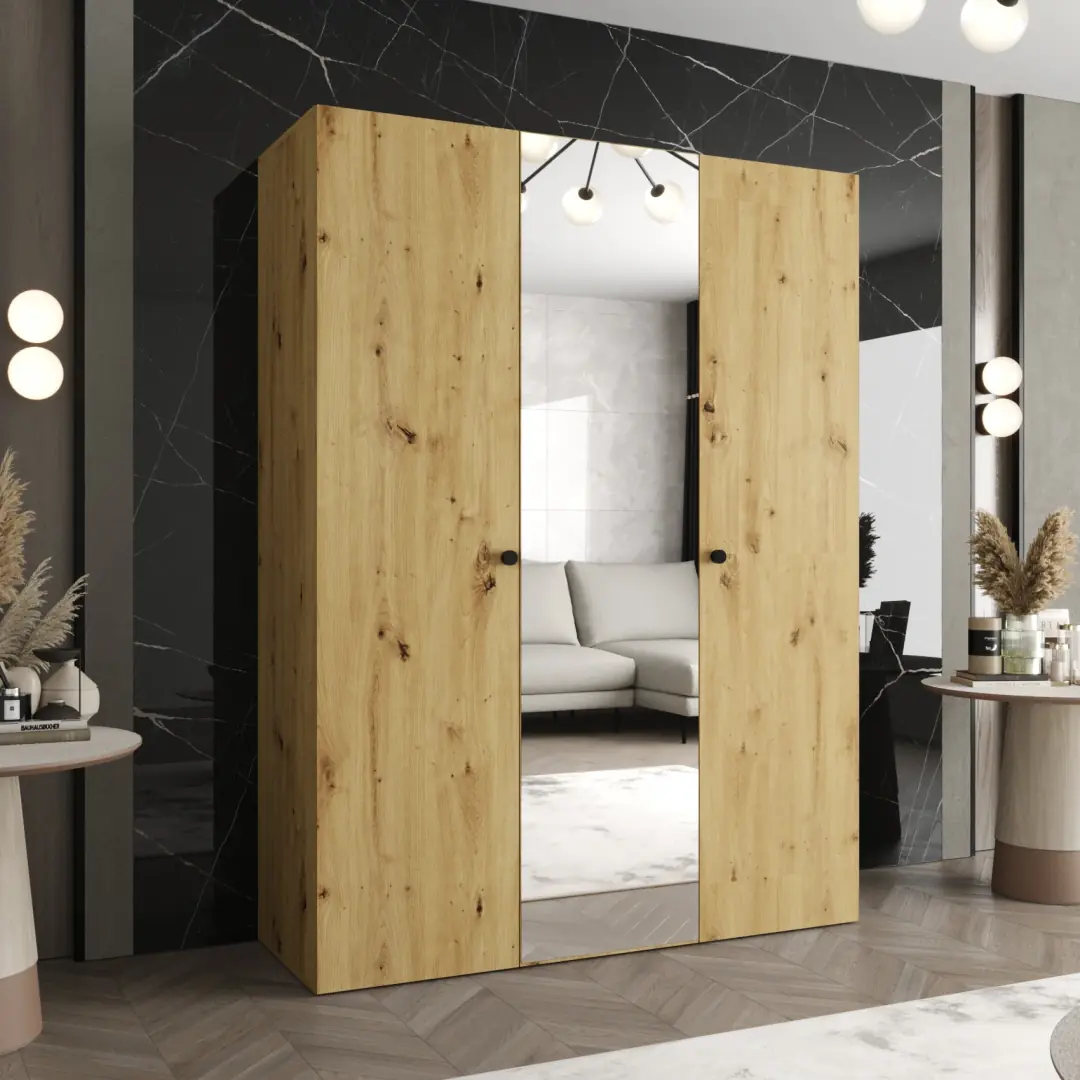 Parma II Hinged Door Wardrobe 150cm - Image 8