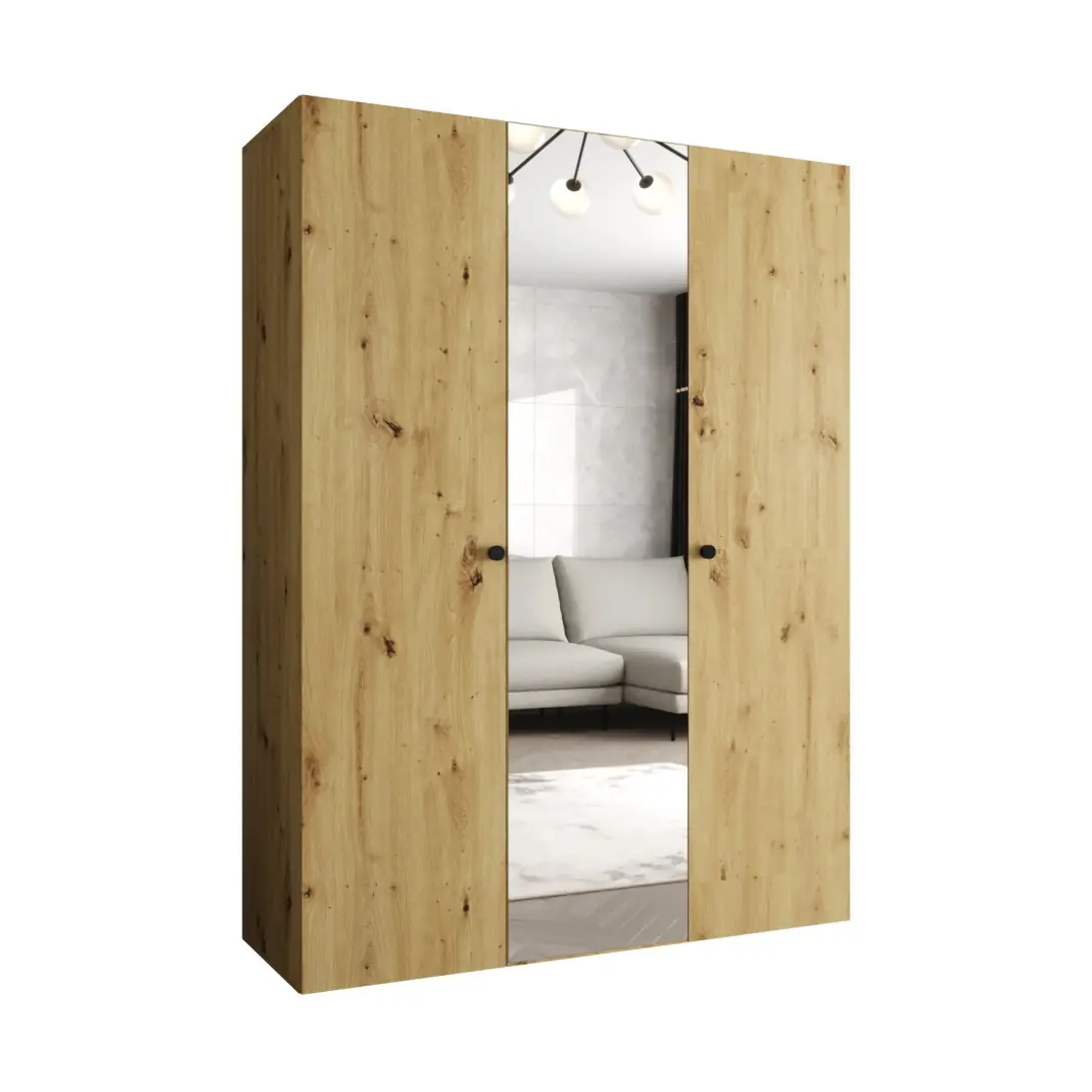 Parma II Hinged Door Wardrobe 150cm - Image 9