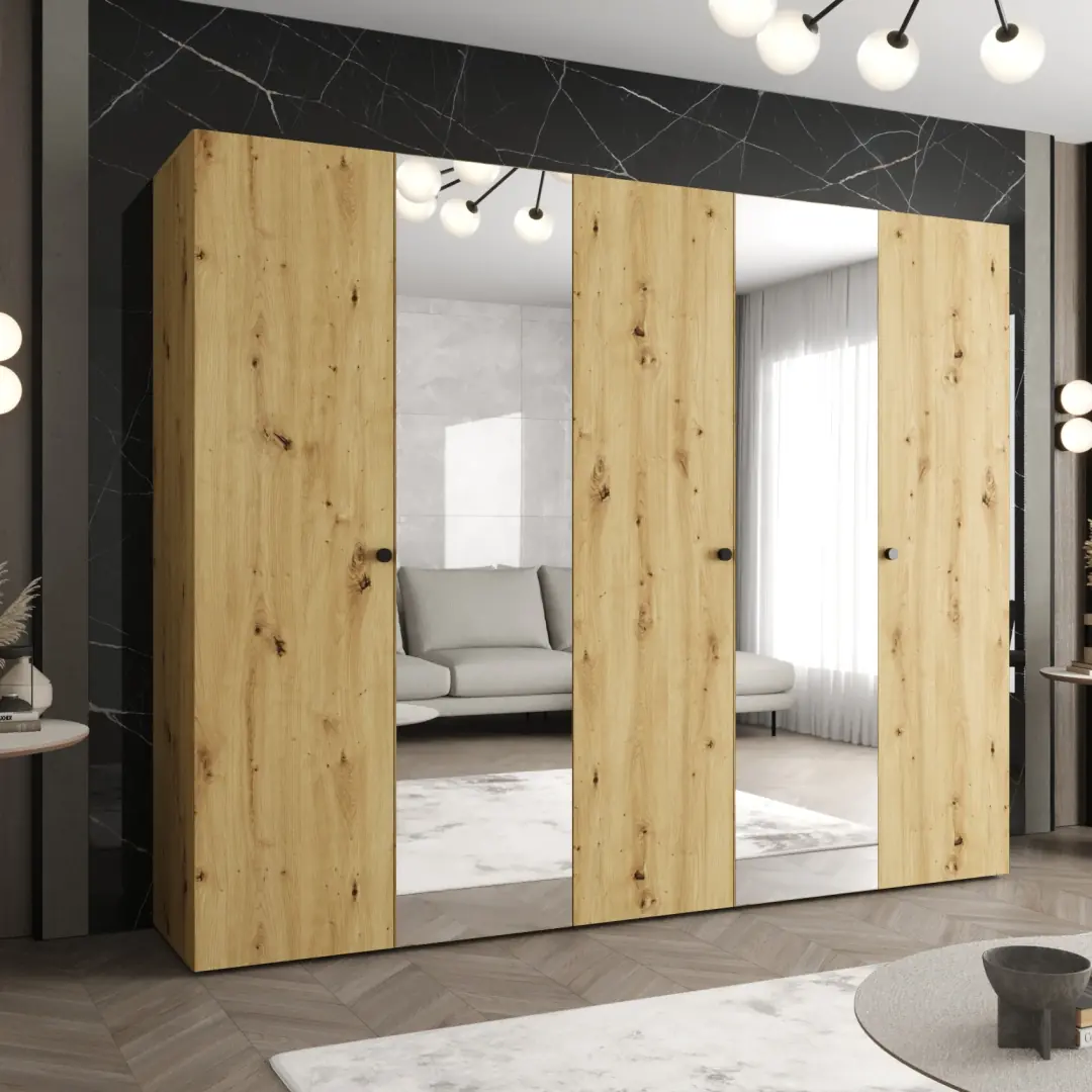 Parma II Hinged Door Wardrobe 250cm - Image 6