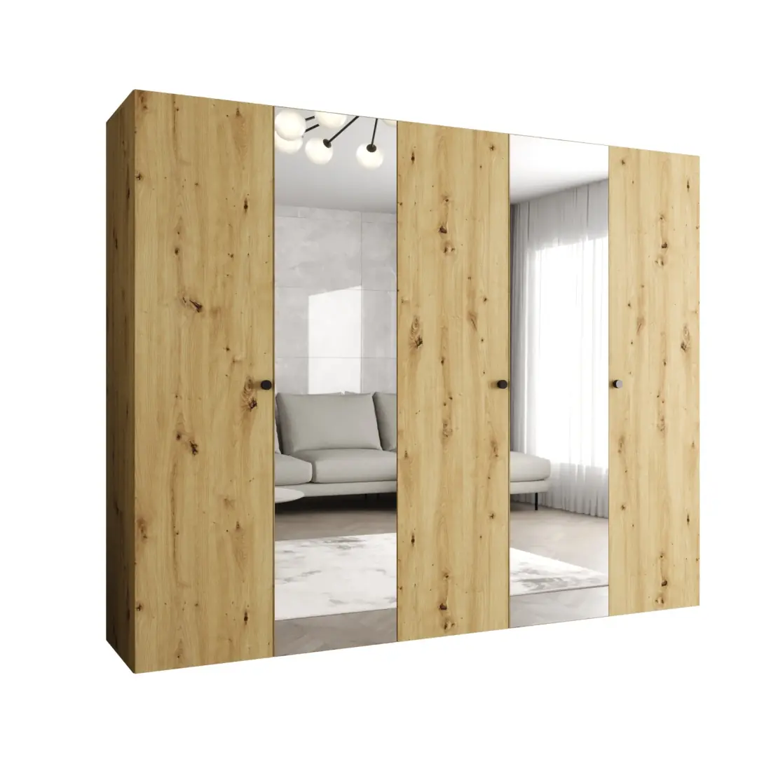 Parma II Hinged Door Wardrobe 250cm - Image 7