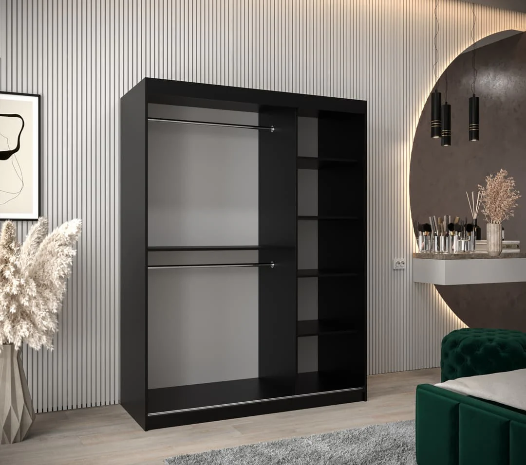 Parma III Sliding Door Wardrobe 150cm - Image 11