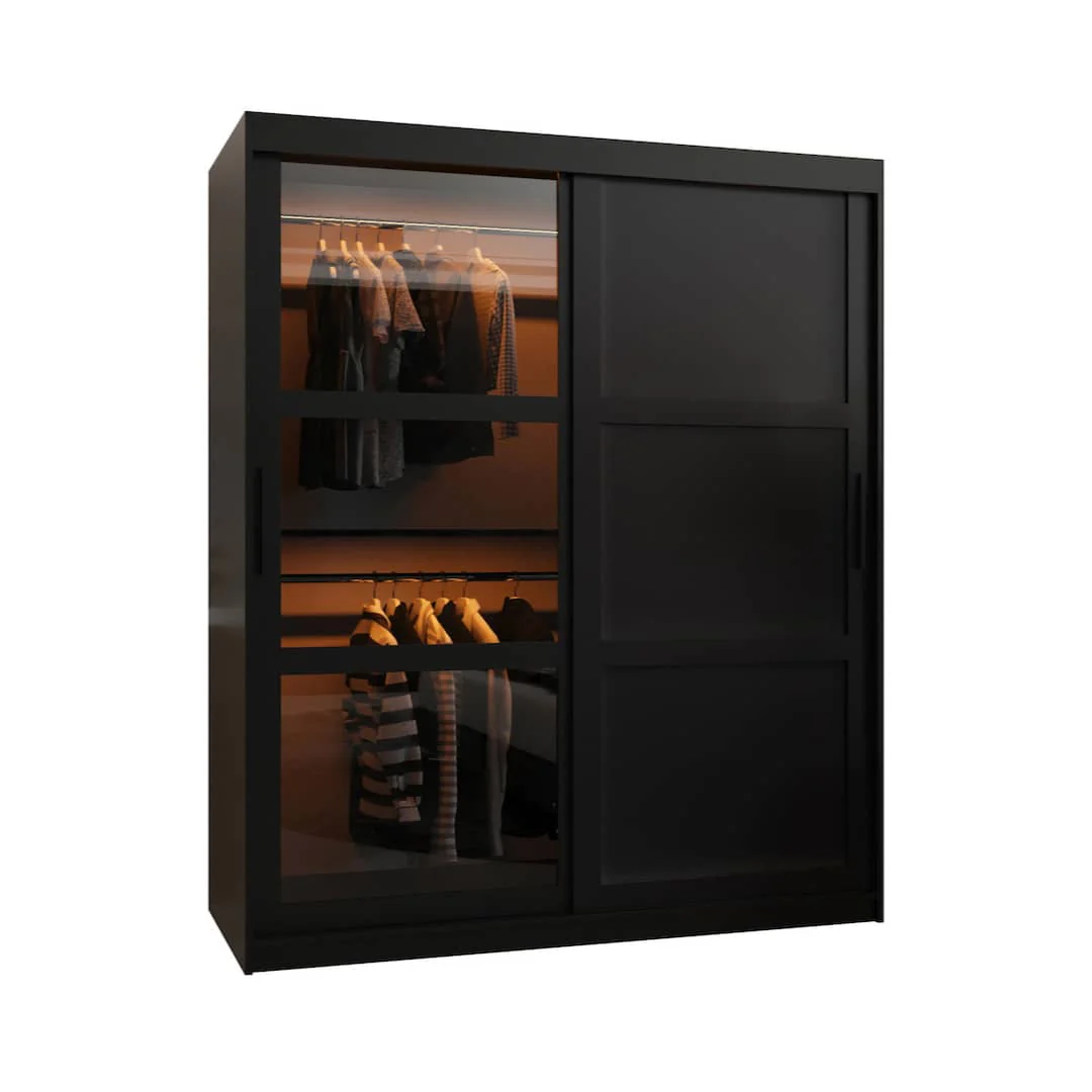 Parma III Sliding Door Wardrobe 150cm - Image 9