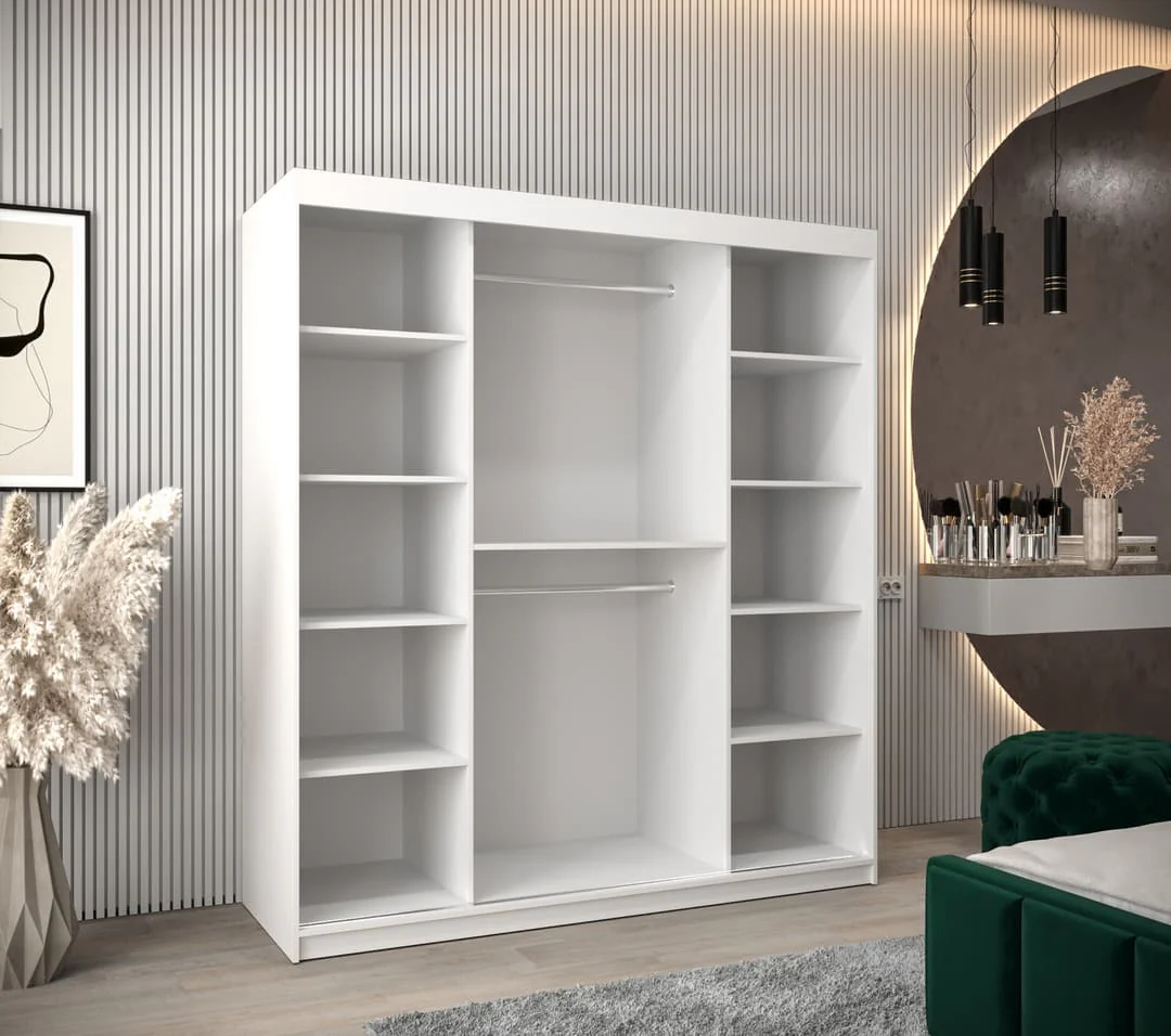 Parma III Sliding Door Wardrobe 180cm - Image 12