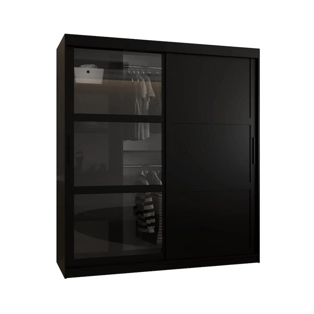 Parma III Sliding Door Wardrobe 180cm - Image 2