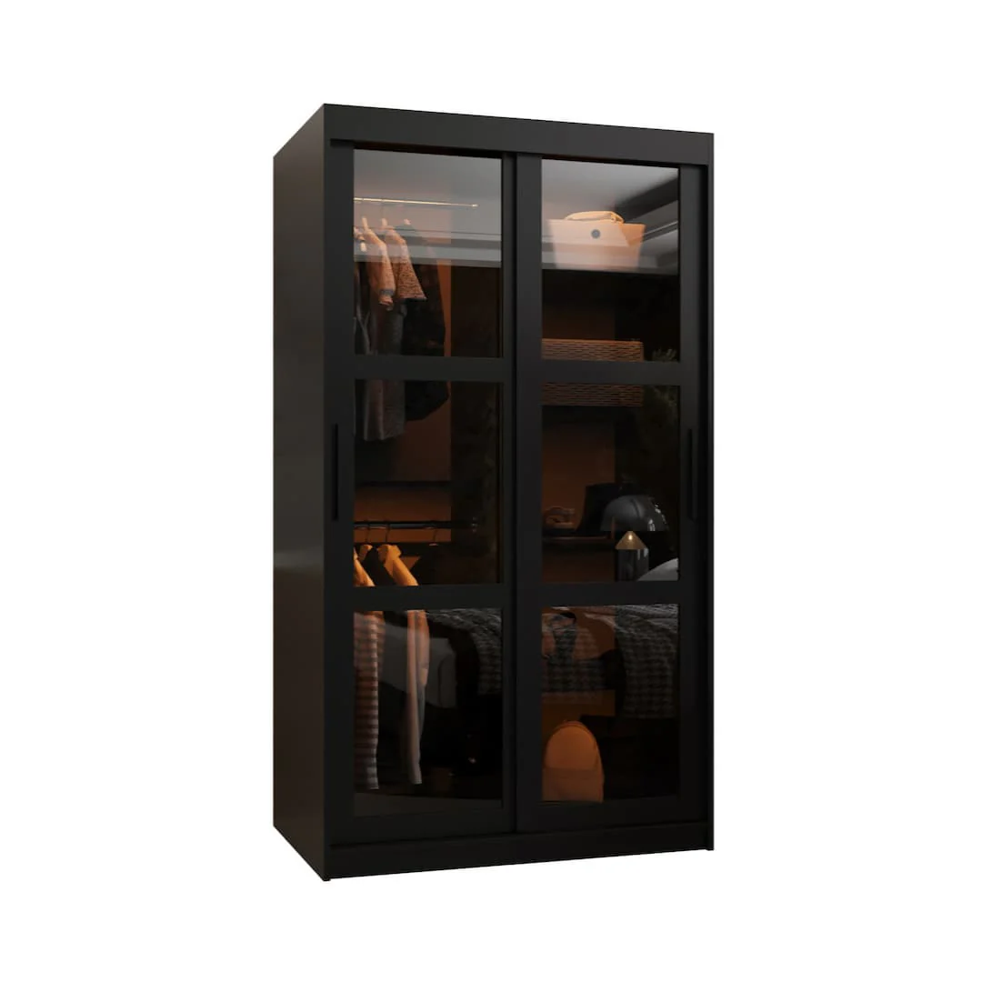 Parma Sliding Door Wardrobe 100cm - Image 6