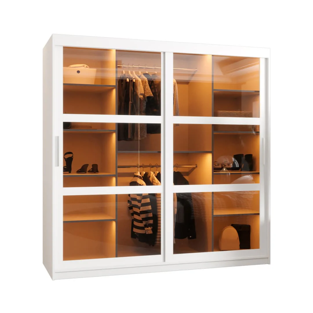 Parma Sliding Door Wardrobe 180cm - Image 2