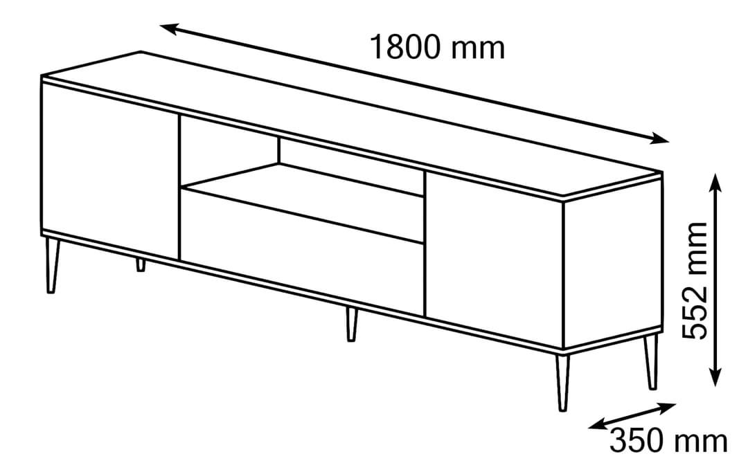 Petra TV Cabinet 180cm - Image 11