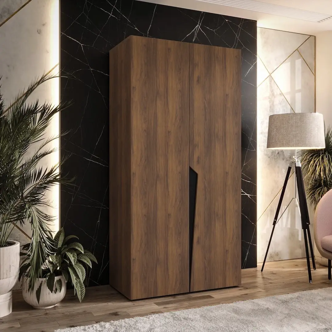 Piano I Hinged Door Wardrobe 100cm - Image 10