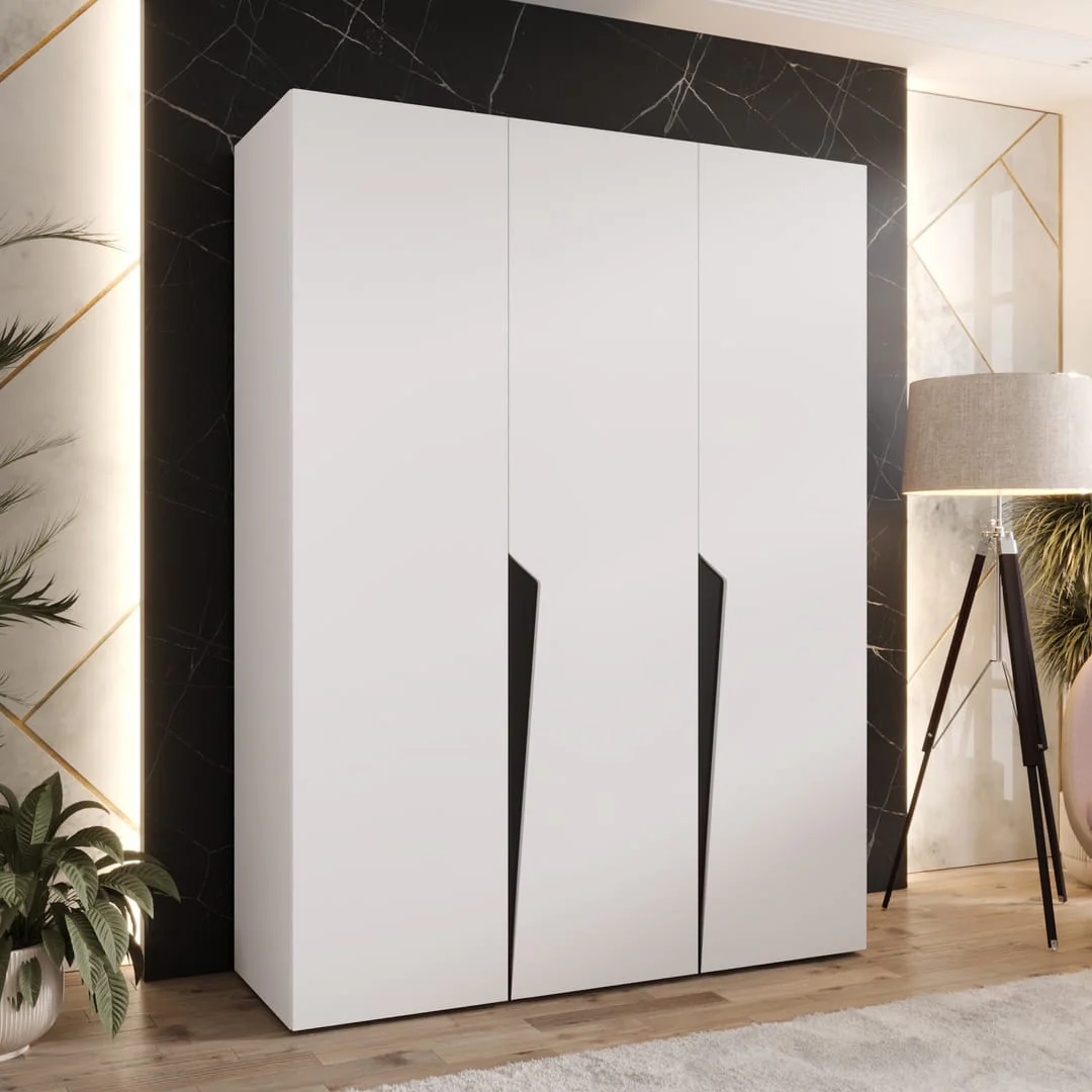 Piano I Hinged Door Wardrobe 150cm
