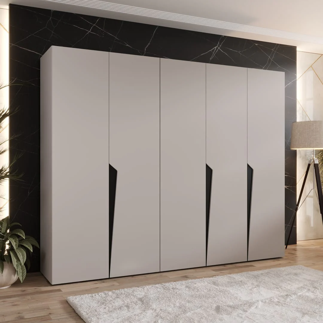 Piano I Hinged Door Wardrobe 250cm