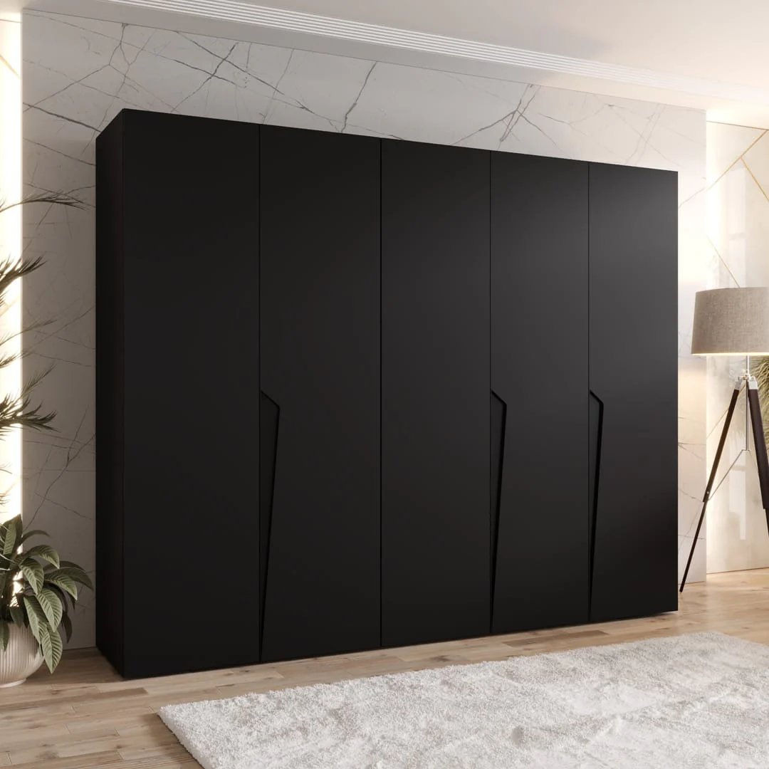 Piano I Hinged Door Wardrobe 250cm - Image 8