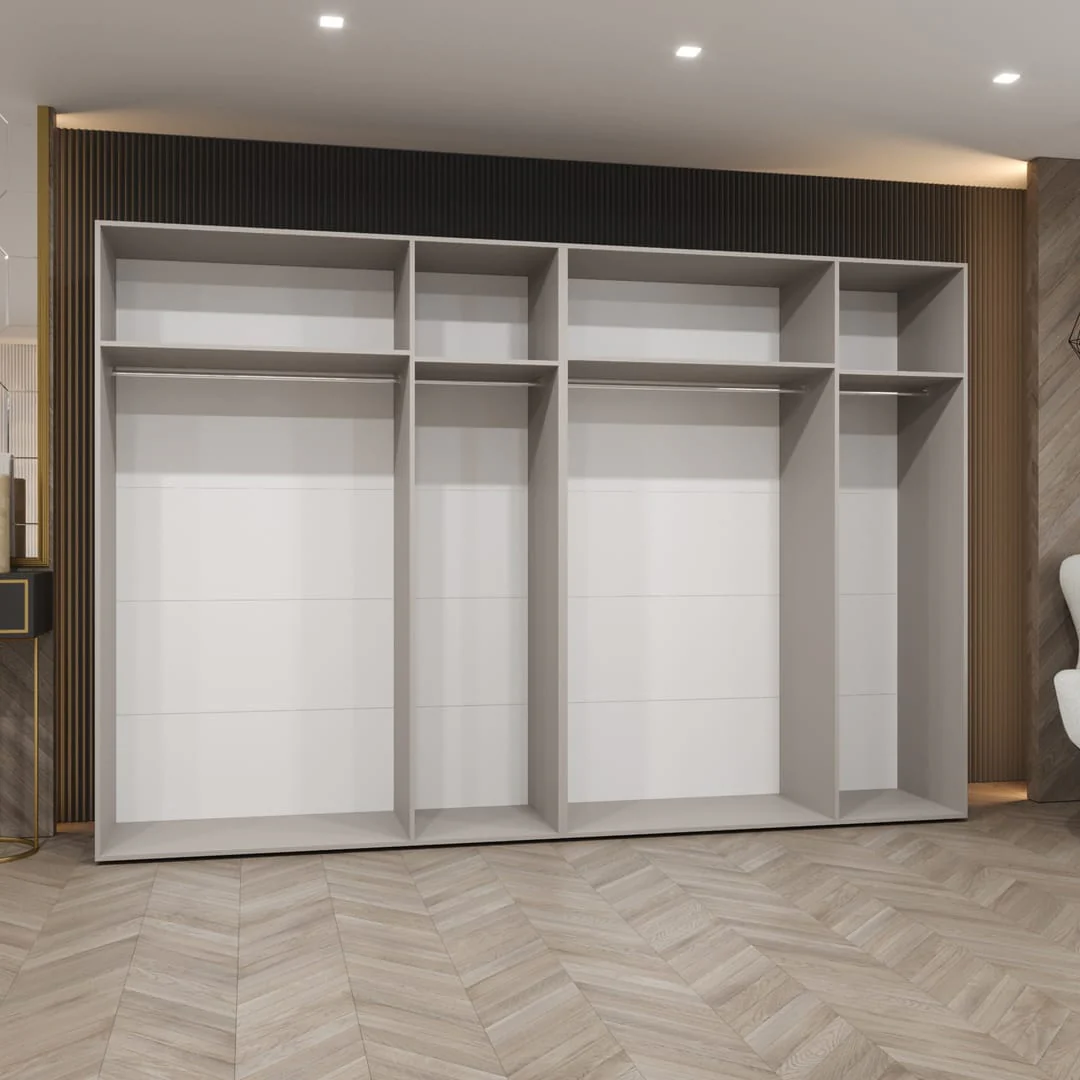 Piano I Hinged Door Wardrobe 300cm - Image 5