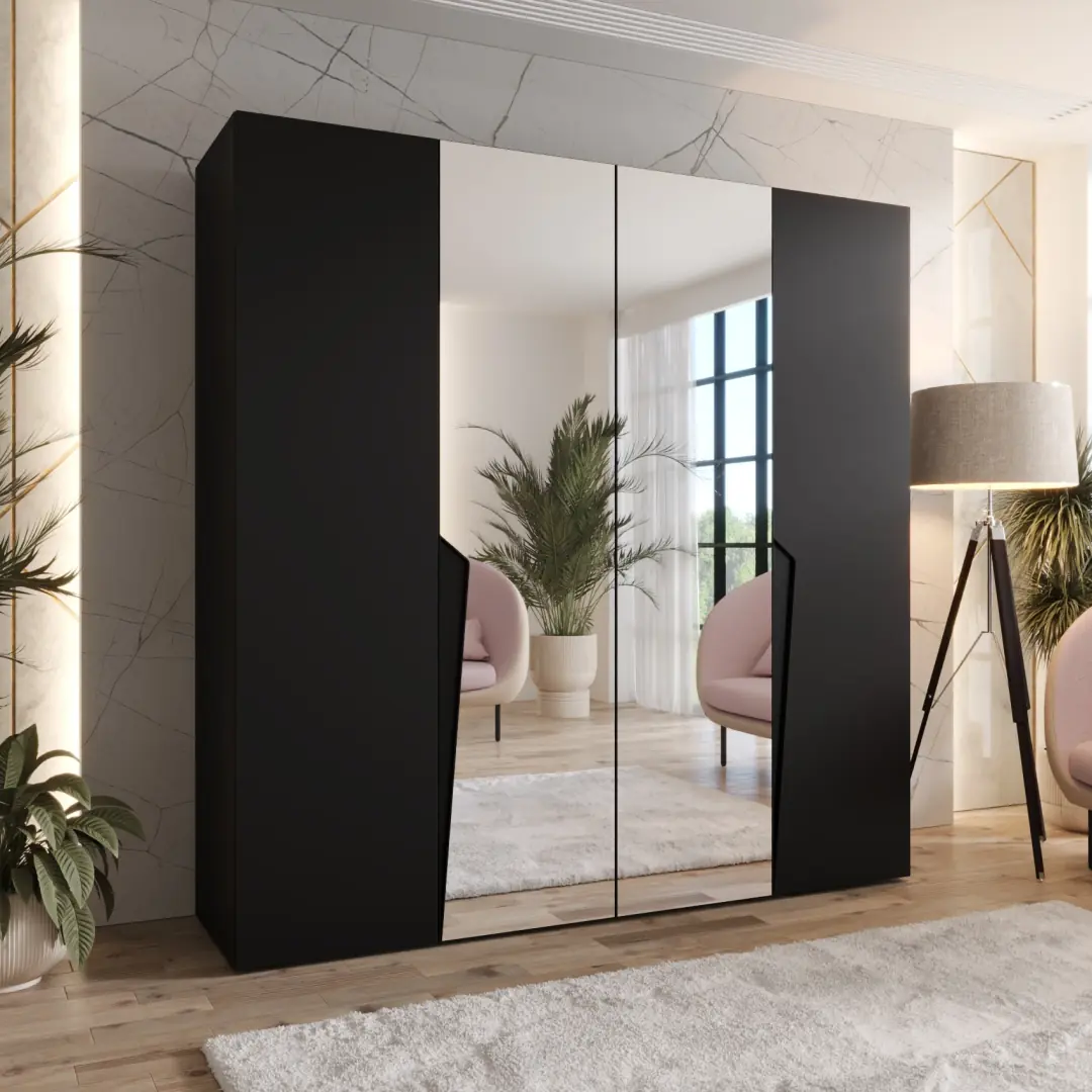 Piano II Hinged Door Wardrobe 200cm - Image 8