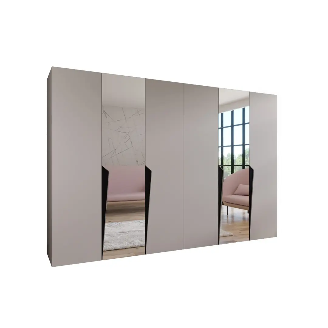 Piano II Hinged Door Wardrobe 300cm - Image 2