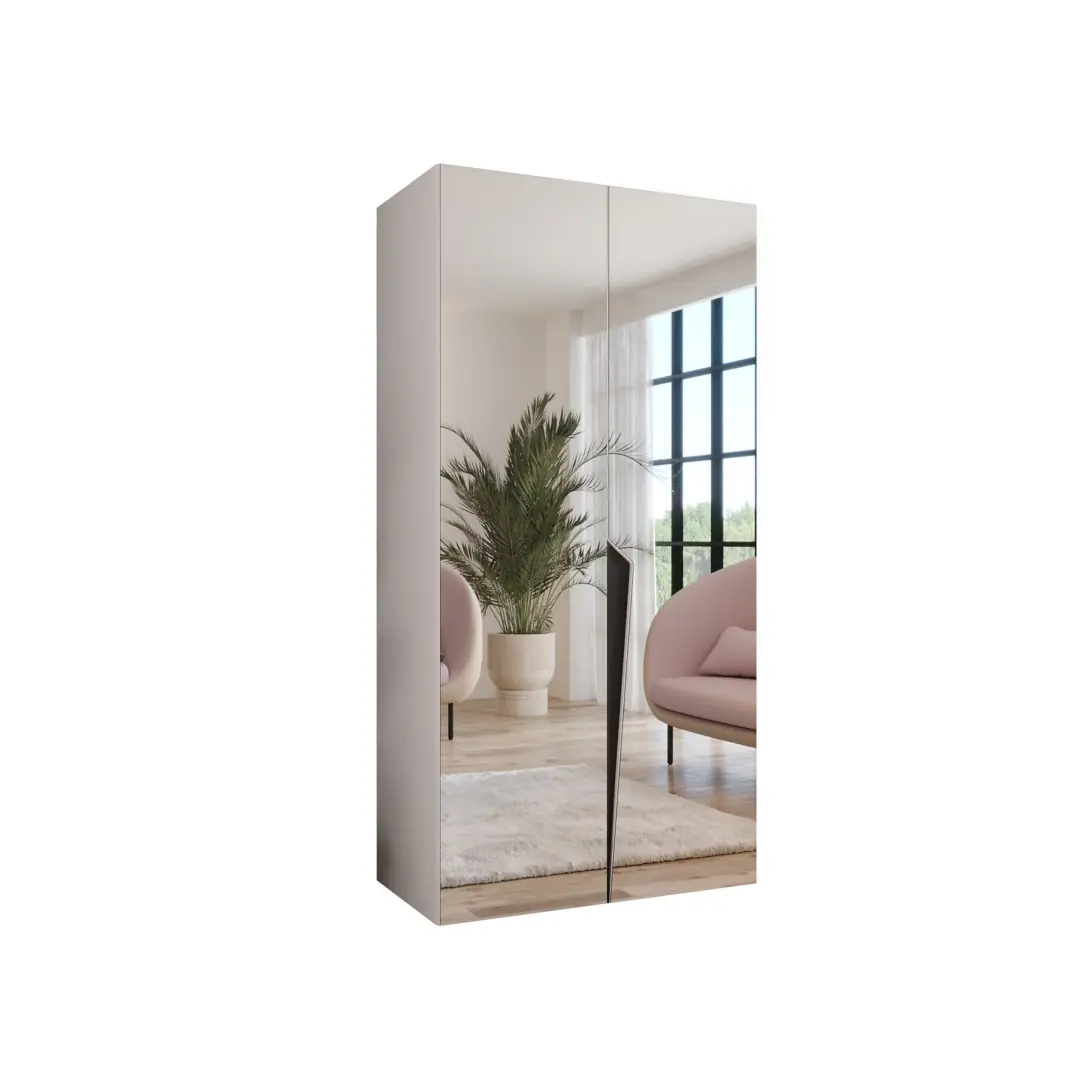 Piano III Hinged Door Wardrobe 100cm - Image 2