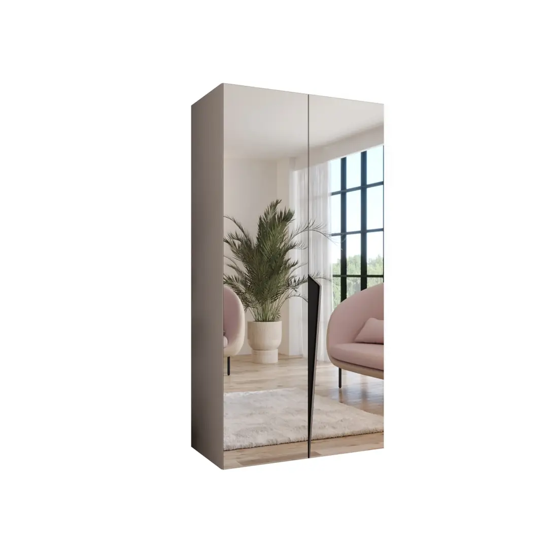 Piano III Hinged Door Wardrobe 100cm - Image 4