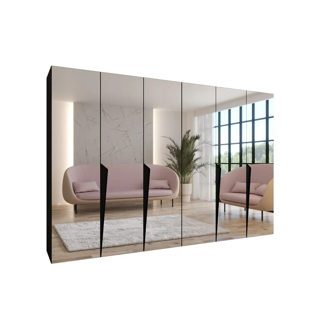 Piano III Hinged Door Wardrobe 300cm - Image 9