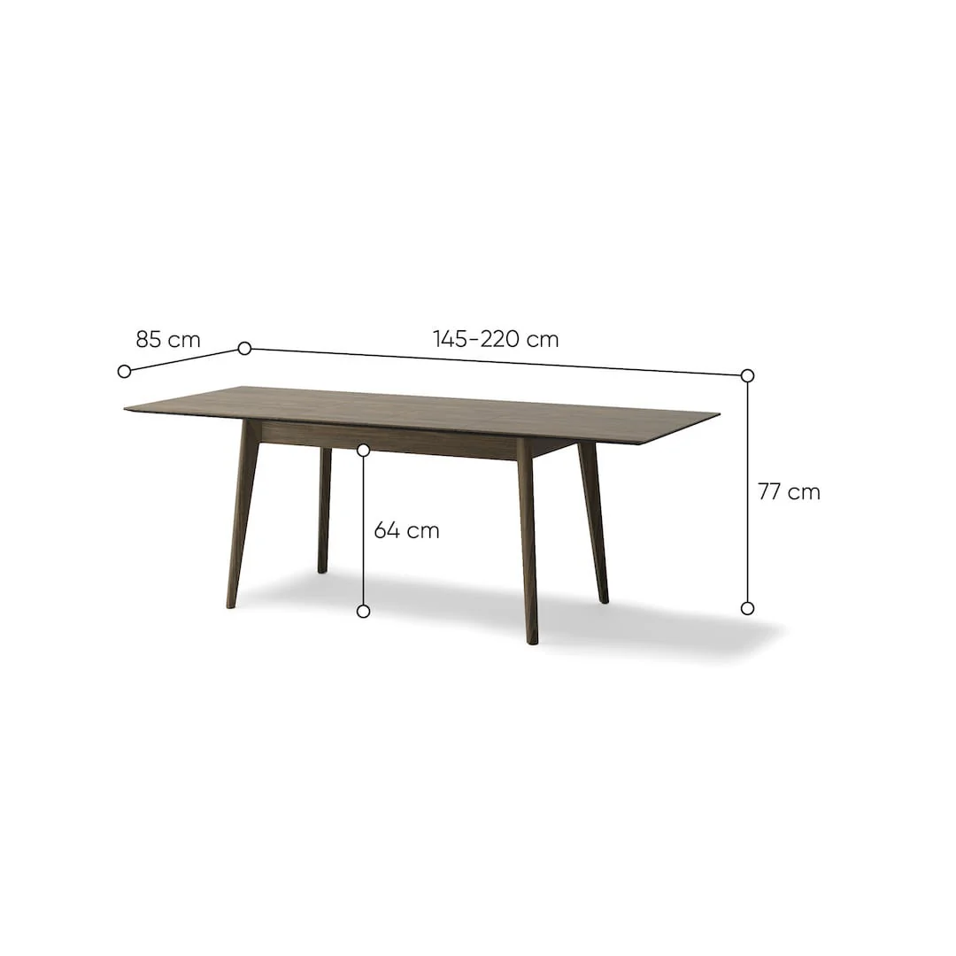 Plot PT-03 Extendable Dining Table 145cm - Image 4