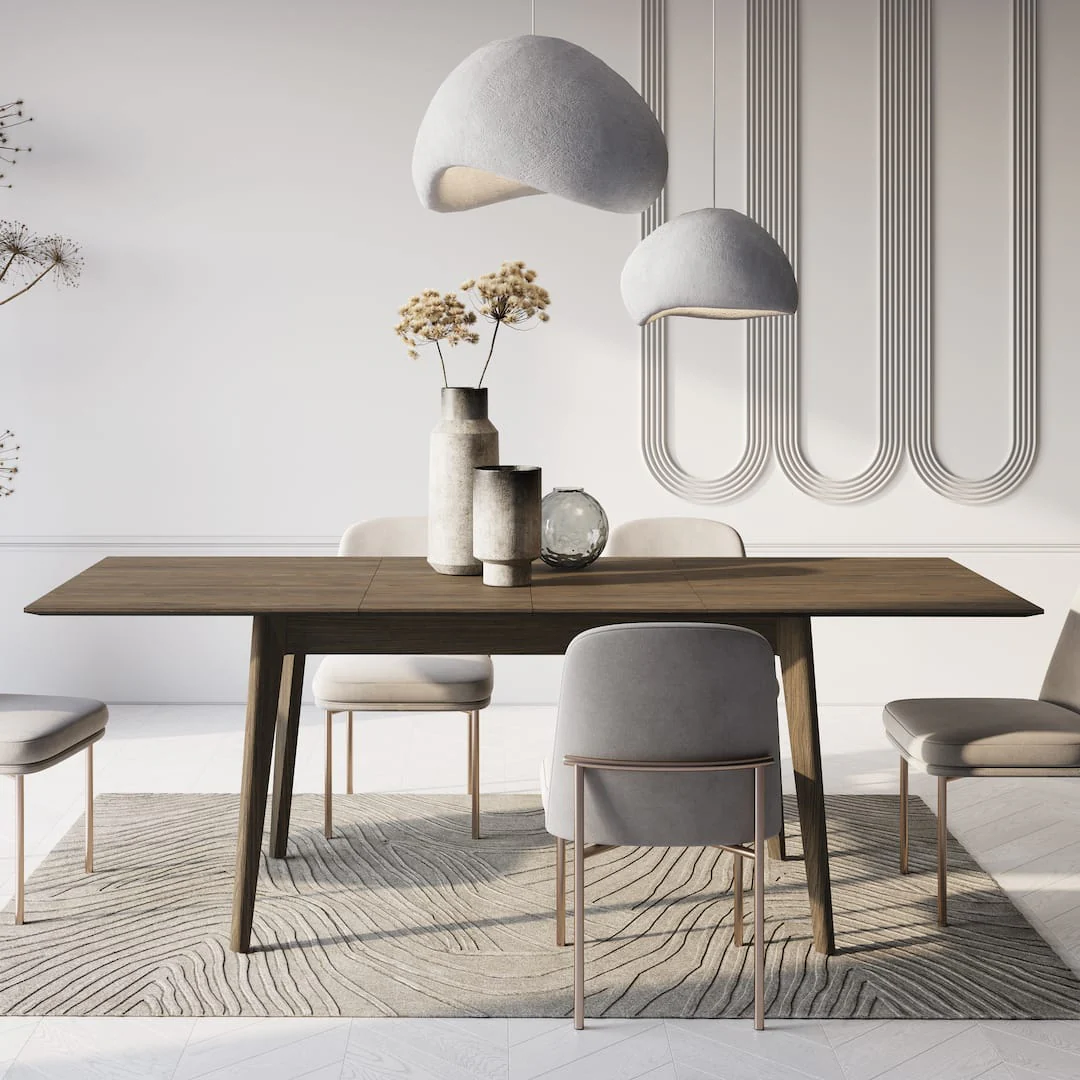 Plot PT-03 Extendable Dining Table 145cm - Image 6