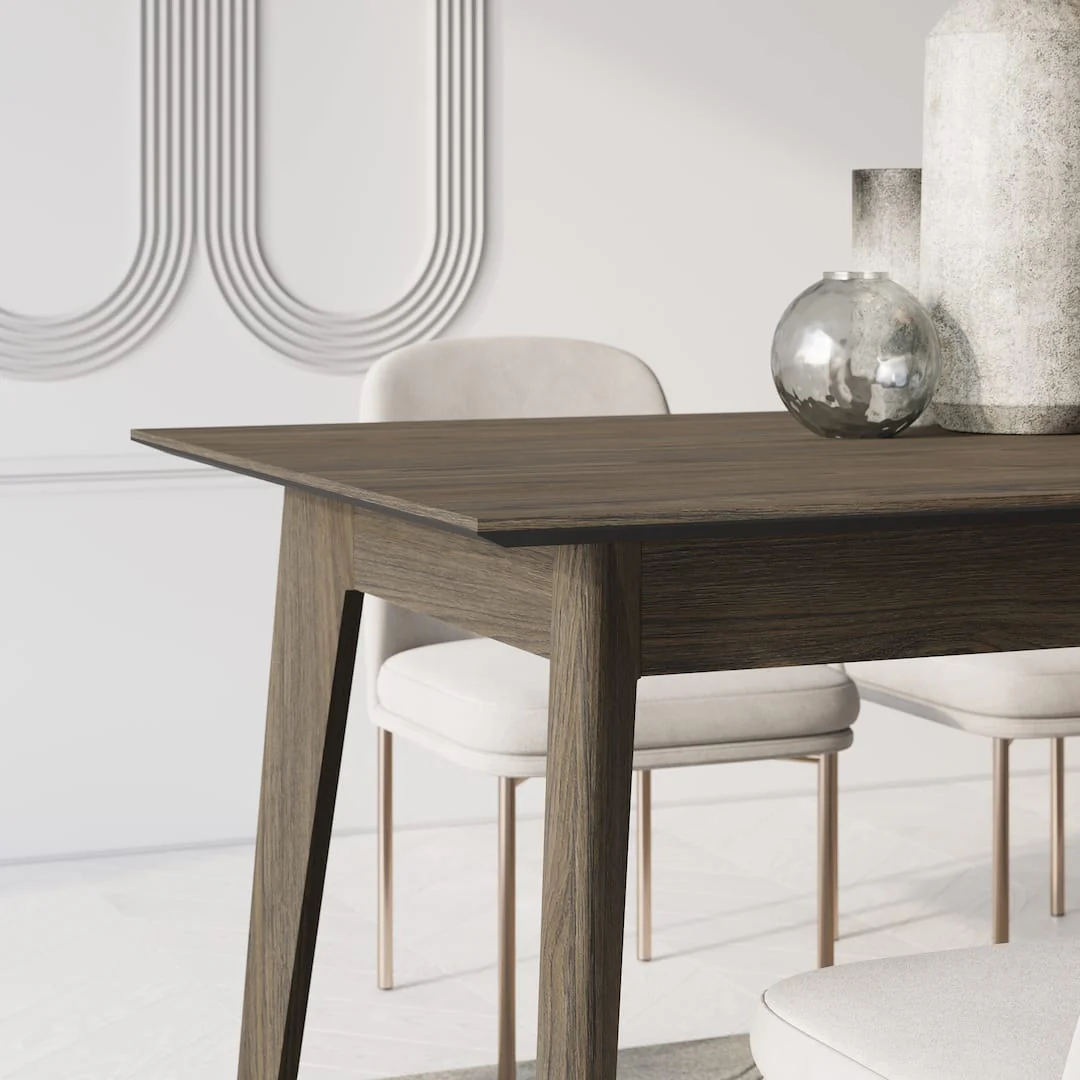 Plot PT-03 Extendable Dining Table 145cm - Image 7