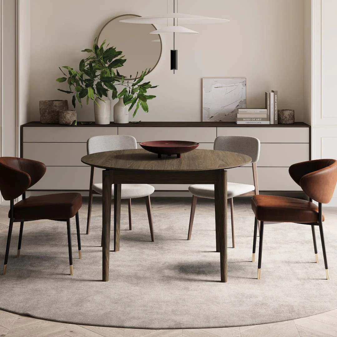 Plot PT-05 Extendable Dining Table 90cm - Image 5