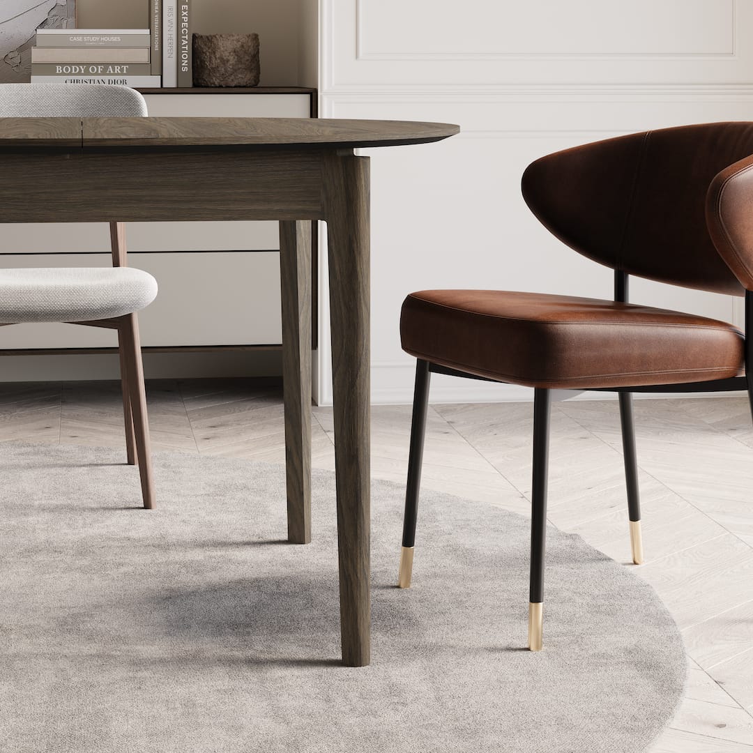 Plot PT-05 Extendable Dining Table 90cm - Image 9
