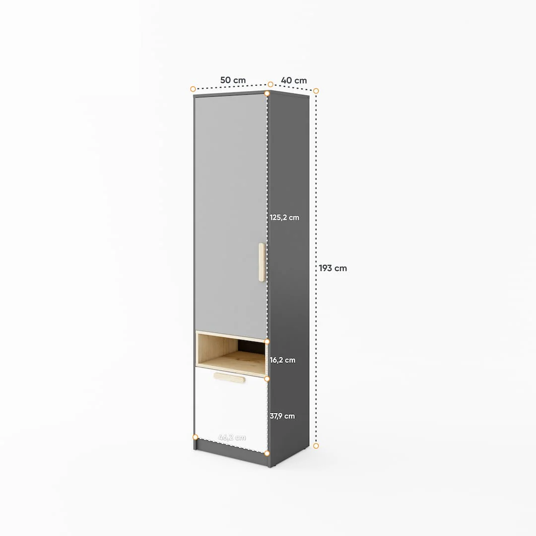 Pok PO-03 Tall Cabinet 50cm - Image 3