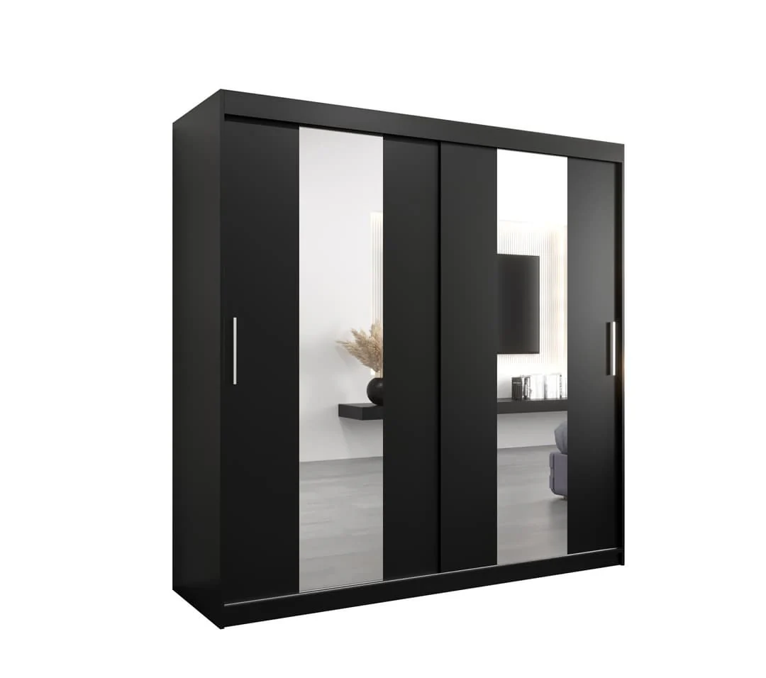 Pole Sliding Door Wardrobe 200cm - Image 10