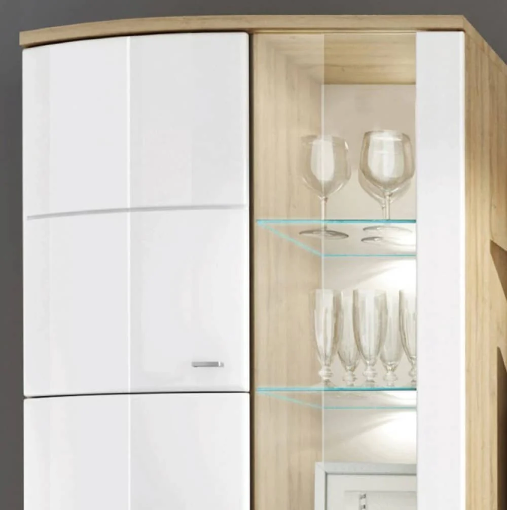 Polo 10 Tall Display Cabinet 86cm - Image 3