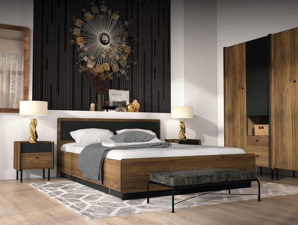 Prestigo Bedside Table 42cm - Image 3