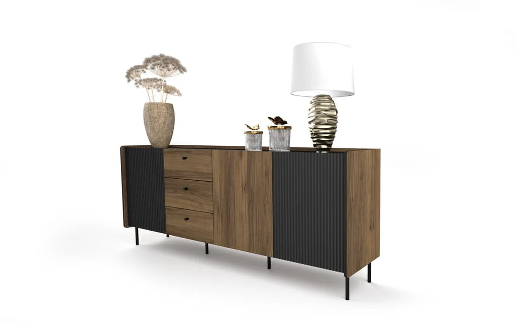 Prestigo Large Sideboard Cabinet 200cm - Image 3