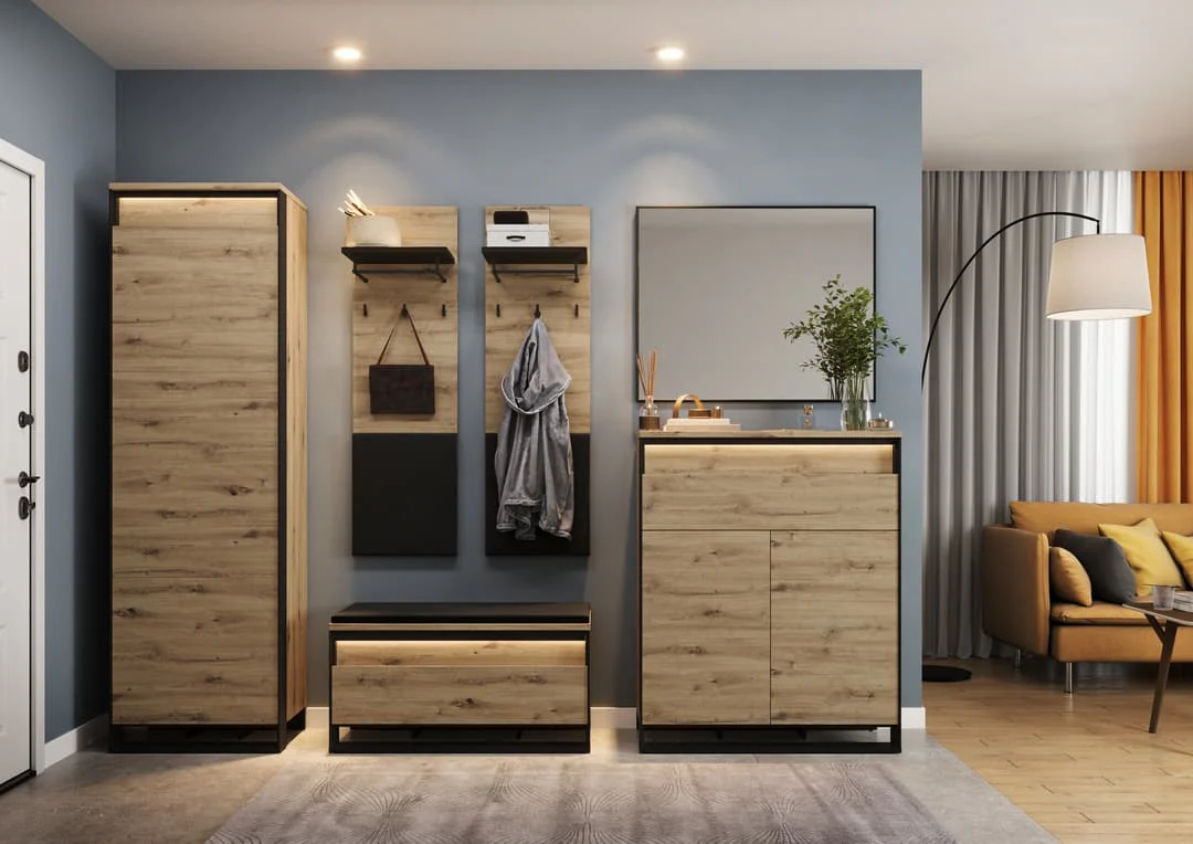 Quant QG-02 Hallway Cabinet 92cm - Image 6