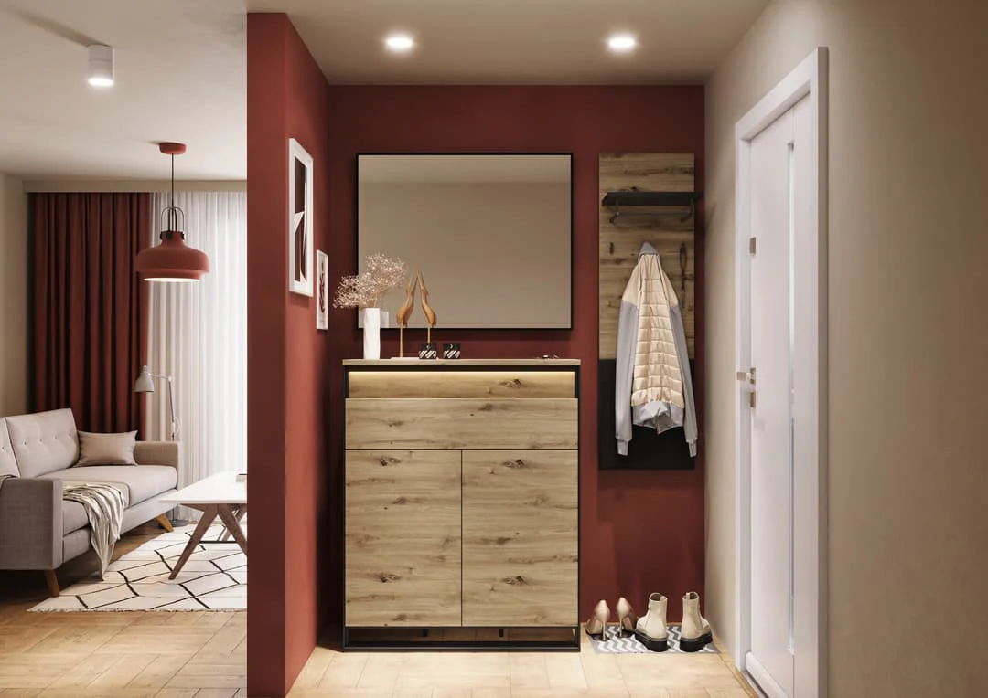 Quant QG-02 Hallway Cabinet 92cm - Image 7