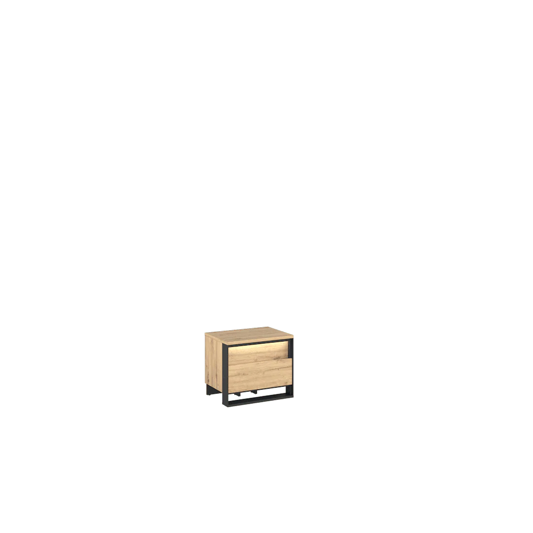 Quant QS-03 Bedside Table 55cm - Image 2