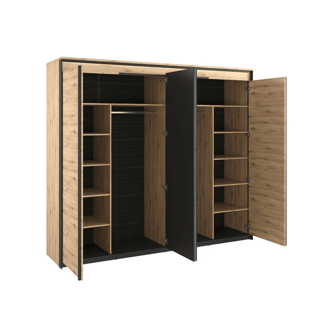 Quant QS-05 Hinged Wardrobe 250cm - Image 3