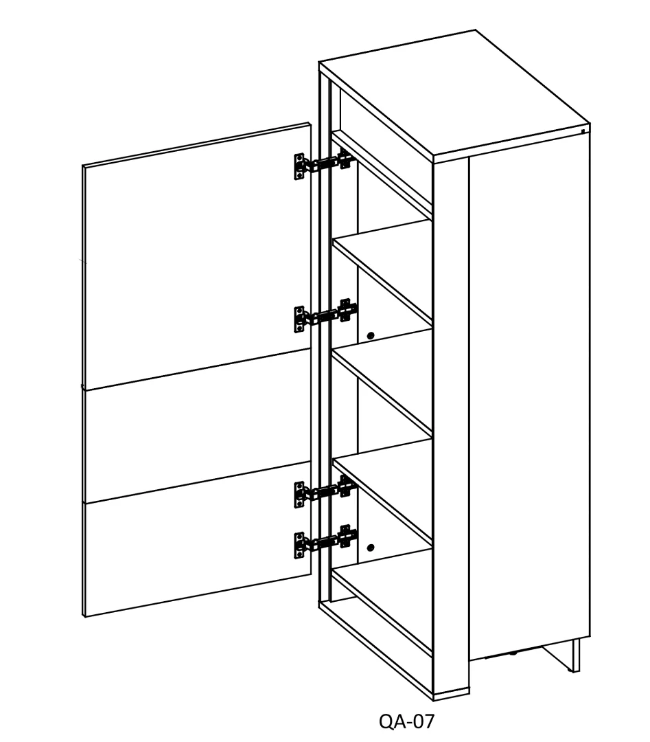 Quant QA-07 Tall Cabinet 60cm - Image 6