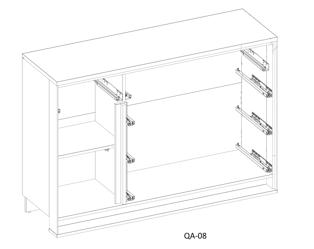 Quant QA-08 Sideboard Cabinet 130cm - Image 6