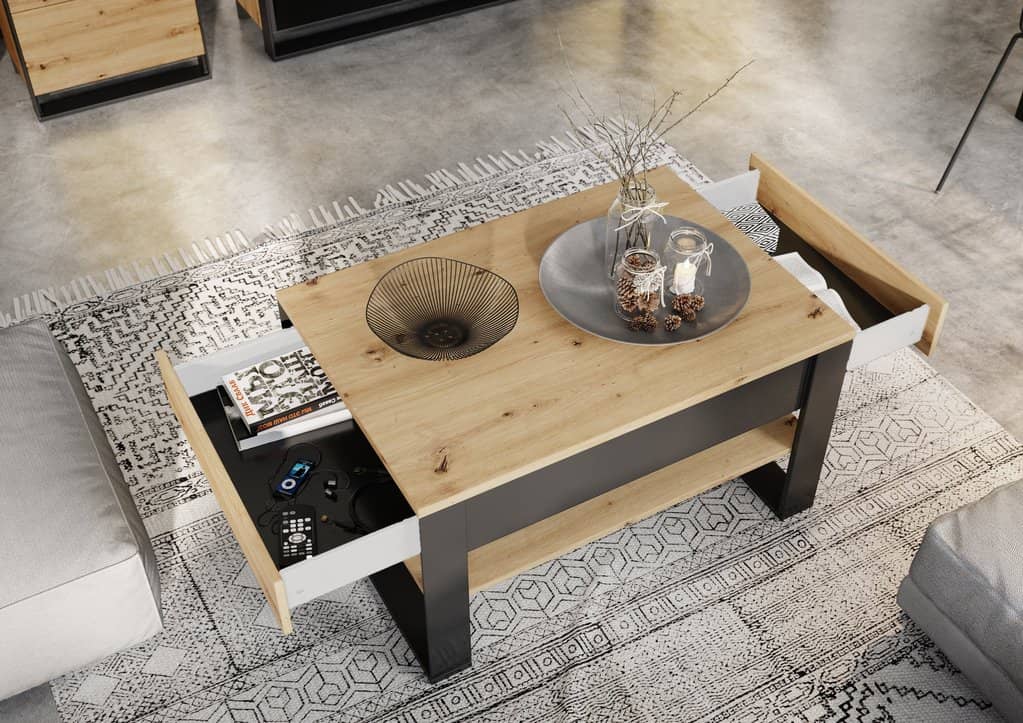 Quant QA-09 Coffee Table 100cm - Image 3