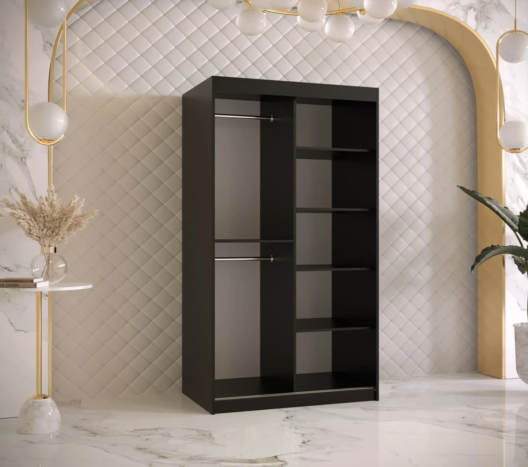Ramiro I Sliding Door Wardrobe 100cm - Image 3